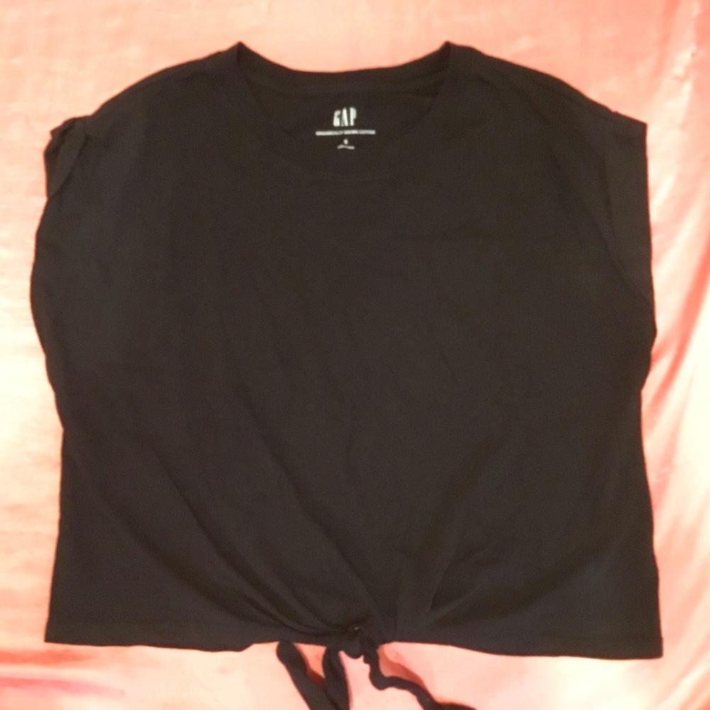 Women’s GAP Size Small Black Organic Cotton Shirt